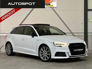 Audi A3 Sportback 1.5 TFSI 3x S-Line Black Optik RS3 Zetels