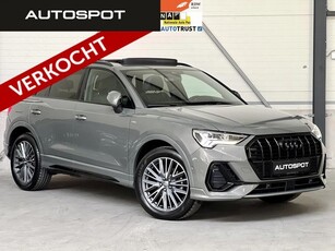 Audi Q3 35 TFSI S-Line Black Edition Pano ACC Camera Navi