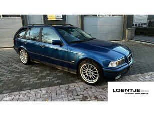 BMW e36 328i Touring avus blauw, leuke opties, nieuwe apk