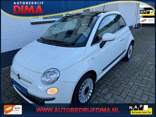 Fiat 500 1.2 Lounge/ Airco/ Pano/ Stoelverwarming/