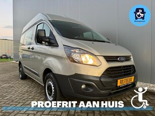 Ford Transit Custom Beige Rolstoelbus AIRCO Lengte 1 Hoogte