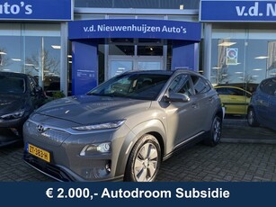 Hyundai KONA EV Premium 64 kWh Leder Stoel/stuur