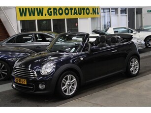 MINI Cabrio 1.6 Cooper Chili 90.472km NAP, Leer, Volledig