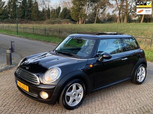 Mini Mini 1.6 RIJDT SUPER/LEER/PANORAMADAK/LAGE KM/APK NIEUW