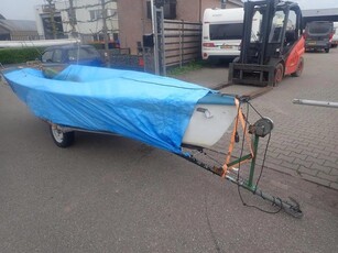 Te koop aangeboden zeilboot incl trailer