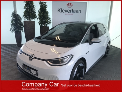 VOLKSWAGEN ID.3 First Max 58 kWh | Automaat | Panoramadak | Apple-carplay | Prijs inclusief btw |