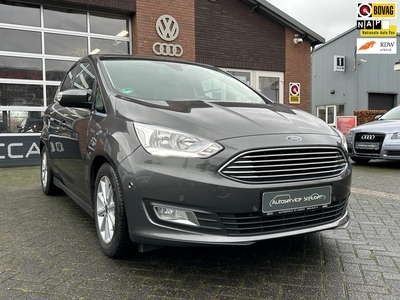 FORD C-MAX 1.5 Titanium Automaat 12-2017 met o.a. navigatie, cruise en camera.