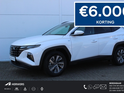 HYUNDAI TUCSON 1.6 T-GDI MHEV Comfort Smart / Navigatie + Apple Carplay/Android Auto / Climate Control / Cruise Control Adaptief / Achteruitrijcamera / Stoel- + Stuurverwarming /