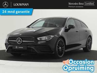 MERCEDES CLA-KLASSE Shooting Brake 200 AMG Nightpakket | Distronic | Keyless Go | Sfeerverlichting | Apple CarPlay | LED | Parkeerpakket met Camera | Inclusief 24 maanden Mercedes-Benz Certified garantie voor Europa.