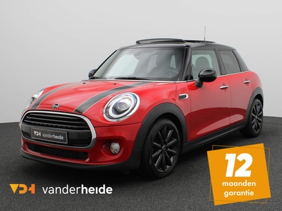 MINI COOPER Mini 1.5 Chili 136PK AUT Panoramadak, leder, LED, Parkeerhulp achter, keyless, alarm, 17'' lichtmetaal