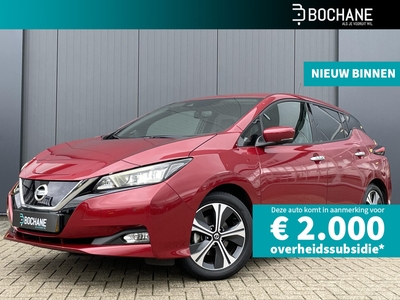 NISSAN LEAF 40 kWh Tekna | Bose audio | Navigatie | Leder | Stoelverwarming | Achterbankverwarming