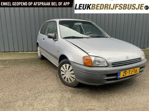 Toyota Starlet 1.3-16V fixed export price € 1.000,00