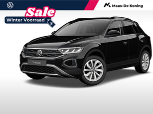 Volkswagen T-Roc Life Edition 1.0 TSI 116 pk 6 versn. Hand · Airconditioning automatisch, 2-zone (climatronic) · Privatelease €,-398 per maand ·