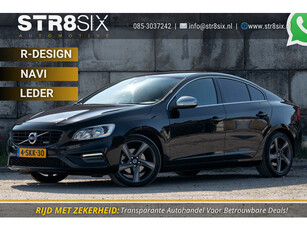 Volvo S60 1.6 T3 150PK R-Design AUT6 | Navi | Leder/Alcantara | 18