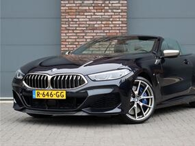 BMW 8-SERIE M850i xDrive High Executive Aut8, M-pakket, Head-up Display, Soft-close, Surround Camera, Stoelverwarming/-ventilatie, Leder, Display Key, Laserverlichting, DAB, Etc,