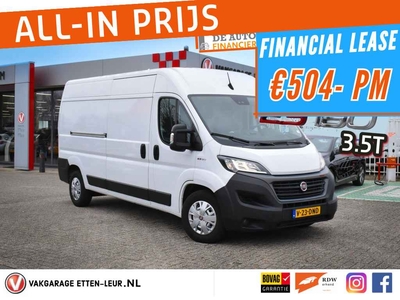 Fiat Ducato 3.5T 2.3 L3H2 160pk AUT9 | 3 Ton trekgewicht | Navi | Camera