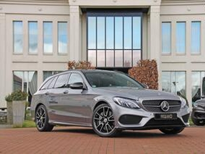 Mercedes-Benz C-KLASSE Estate 450 AMG 4MATIC schaalstoelen - panoramadak - Burmester - Trekhaak - head up - C450 C43 AMG