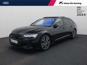 Audi A6 Avant 50 TFSIe 220kW/299PK quattro S Line · Panoramadak · Trekhaak · Drive select · Garantie tot februari 2029 of 100000km