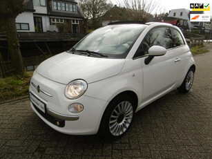 Fiat 500 C 1.2i Cabrio Airco 4-Cilinder 118.000km PDC Historie Zuinig A-Label