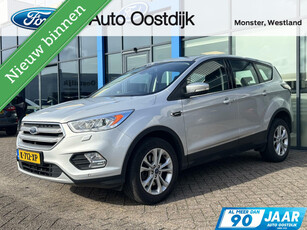 Ford Kuga 1.5 EcoBoost Titanium 182PK Automaat Afn. Trekhaak Winterpack Leder Panodak Navi Cruise Parkeersensoren Climate Bi-Xenon *1850KG Trekgewicht*