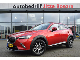 Mazda CX-3 2.0 SkyActiv-G 120 GT-M LED | Zwart Leder | Sportstoelen | Full Map Navi | Adap. Cruise | Head-Up | Bose