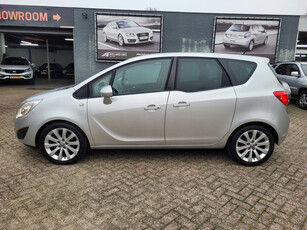 Opel Meriva 1.4 Turbo Cosmo 1e Eigenaar 87.773 Kilometer n.a.p - Airco ecc - Cruise - Navig - Leer - Bluetooth/handsfree - v+a Pdc