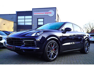 Porsche Cayenne Coupé 3.0 E-Hybrid | Panorama | Luchtvering | Porsche Active Save | Massage | 21 inch | Adaptieve Cruise | Carbon