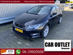 SEAT Leon 1.8 TSI FR Business 120Dkm, 5-Drs, Leer/Alc, AUTOMAAT, CC, PDC, LM, nw. APK – Inruil Mogelijk –