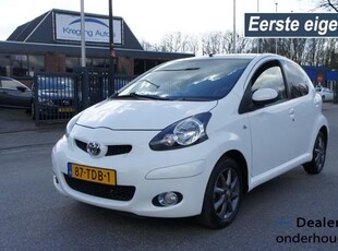 Toyota Aygo 1.0-12V DYN. 1eEIG NAVI/MISTL/AIRCO/LMV/ALLSEAESON PERFECTE STAA