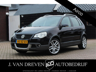 Volkswagen Polo 1.4-16V Cross Schuif/kanteldak, Airco, Cruise control, Isofix!