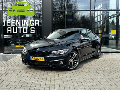 BMW 4-serie Gran Coupé 418i High Executive Edition | M-sport | Zwarte lederen sportzetels | gr. Navi | LED | Automaat |