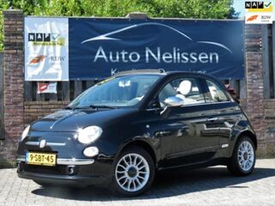 Fiat 500C Cabrio 1.2 | HALF LEDER | AIRCO | 15 INCH VELGEN | PARKEERSENSORS | PREMIUM SOUND SYSTEM |