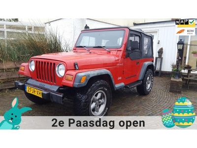 Jeep Wrangler 2.5i Softtop Deze week 1000 euro korting