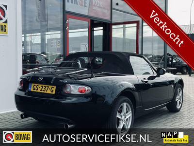 Mazda MX-5 1.8 EXCLUSIVE | AIRCO | CREME LEER | STOELVERW.|