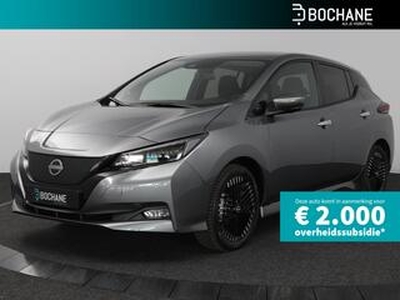 Nissan LEAF 39 kWh N-Connecta | Navigatie | Apple Carplay | Warmtepomp | LED | 360? Camera | PDC | LMV 17