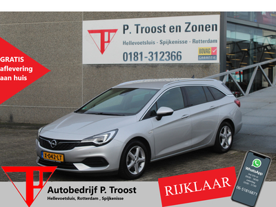 OPEL ASTRA Sports Tourer 1.2 146 PK! Virtueel dashboard/Navigatie/Stoel- en stuurverwarming/Achteruitrijcamera/DAB+/Apple carplay/Climate control/Cruise control/Lichtmetalen velgen/Parkeersensoren/LED/Bluetooth