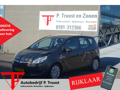 OPEL MERIVA 1.4 Turbo Business+, Navigatie,Clima-Airco, Cruise Control, Licht Metalen Velgen, Bluetooth, Parkeersensoren,Geintregeerde fietdendrager in bumper.