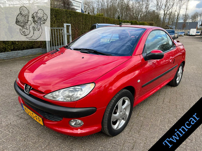 Peugeot 206 CC 1.6-16V Premium ECC LEDER LMV NAP