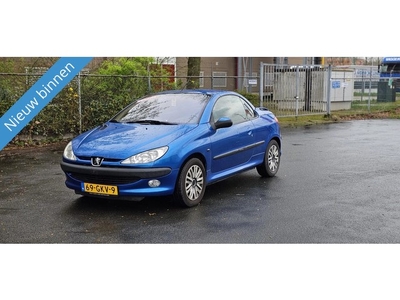 Peugeot 206 CC 1.6-16V ZO INGERUILD DUS ZO WEG PRIJSJE DAS