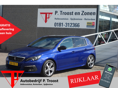 PEUGEOT 308 1.2 PureTech GT-line NAVI/CLIMA-AIRCO/L.M. VELGEN/TRK HAAK/BLEU TOOTH/FULL OPTIONS.