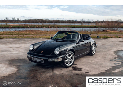 Porsche 911 Cabrio 3.6 Carrera 4 | 964 | Airco | Leder