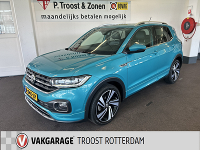 VOLKSWAGEN T-CROSS 1.0 TSI 2x R-Line Automaat | Digital dashboard | Adaptieve cruise control | Dealer onderhouden | Keyless | Climate control | Apple carplay | Lane assist | Dodehoeksdetectie | Park assist | Stoelverwarming | Navigatie | Parkeersensoren v+a