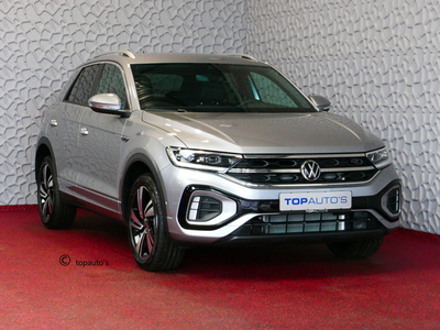 Volkswagen T-Roc 1.5 TSI 150PK R-LINE EVO IQ LIGHT ALCANTARA ELEK.KLEP CARPLAY STOEL/STUUR VERW. 18