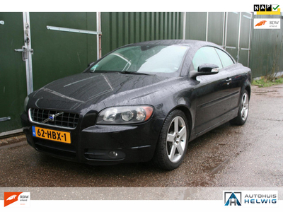 Volvo C70 Convertible 2.4 D5 Momentum, EXCL BPM 1E EIGENAAR, LEER, NAVIGATIE, AIRCO