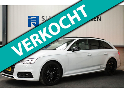 Audi A4 Avant 1.4 TFSI S line Black Edition Facelift 150pk S-Tronic! 1e Eig|DLR|Panoramadak|Virtual Cockpit |LED Matrix|ACC|Black