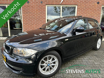 BMW 1-serie 118i EffDyn. Ed. Business Line Ultimate Edition VERKOCHT! NIEUWE APK / LEER / SPORTSTOELEN / STOELVERW. / SCHUIF.KANTELDAK / XENON