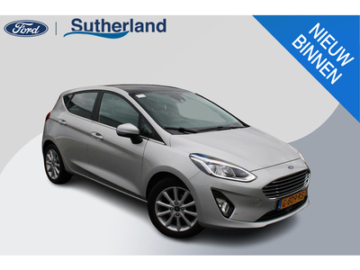 Ford Fiesta 1.0 EcoBoost Titanium | Elektrische Panorama Dak | Navigatie | Lane Assistent | Winterpack |