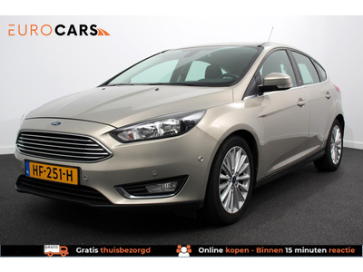 Ford Focus 1.0 125pk Titanium Edition | Navigatie | Climate Control | Lichtmetalen Velgen | BlueTooth | Cruise Control | Parkeersensoren | Keyless Start |