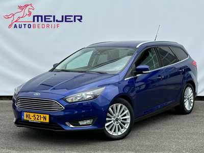 Ford Focus Wagon 1.0 Titanium Edition Navigatie | Clima | Cruise | Sportvelgen | Parkeersensoren | Cruise !!