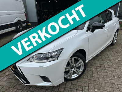 Lexus CT 200h 2016 Sport Edition PANO DAK LEER VOL LUXE 1e-EIGENAAR! NAP